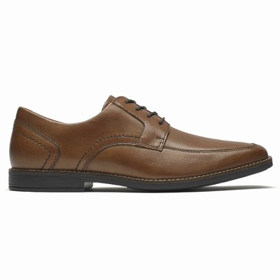 Sapatos Oxfords Rockport Slayter Apron Toe Homem Marrom PT-84962